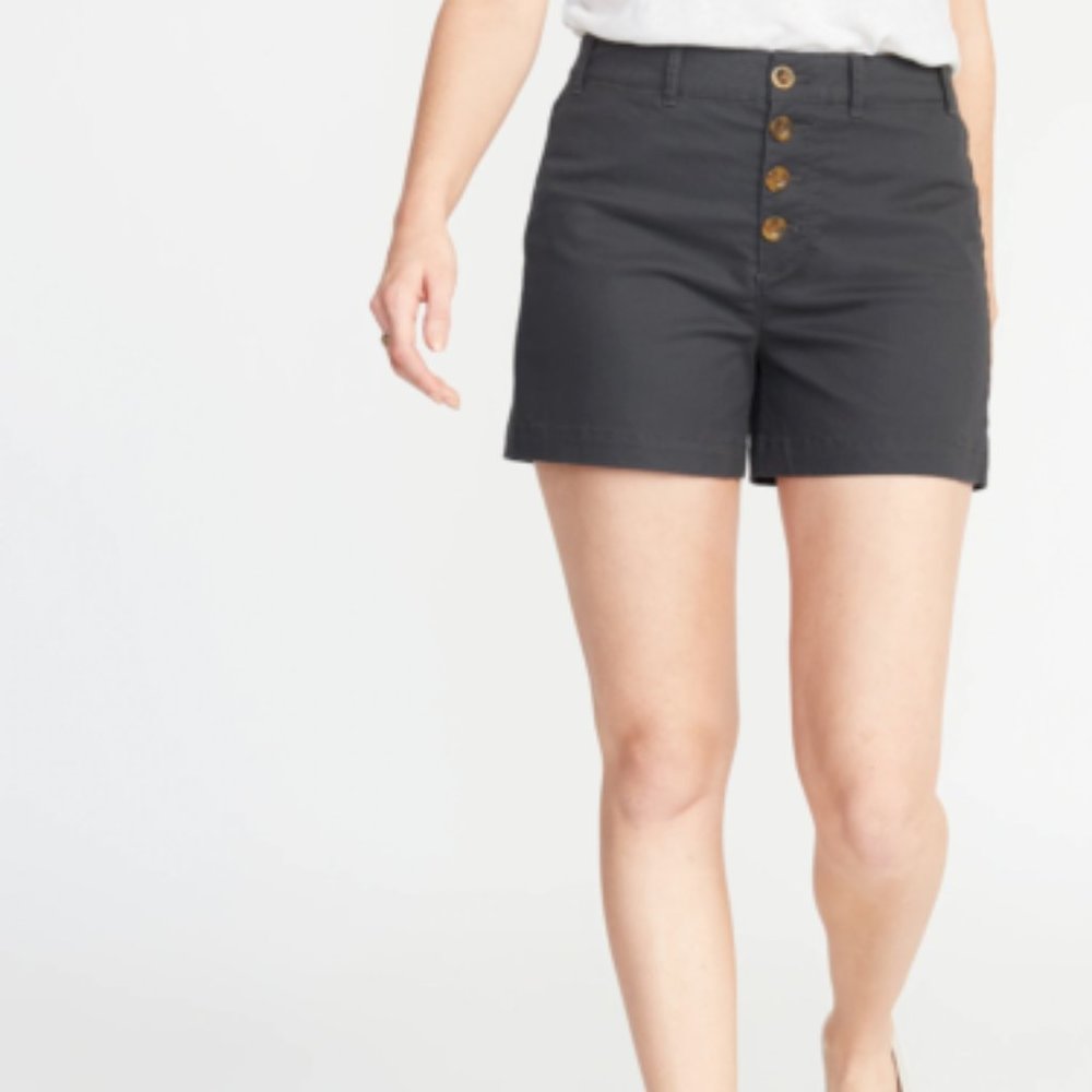 NWT women's Old Navy Button-Fly Twill Shorts 2